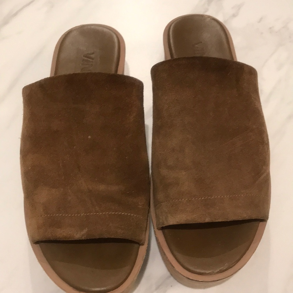 Vince slip on sandals